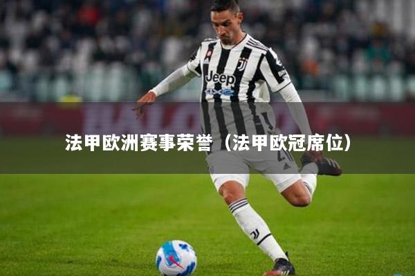 法甲欧洲赛事荣誉（法甲欧冠席位）
