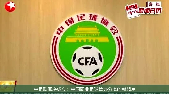 中足联即将成立:中国职业足球管办分离的新起点