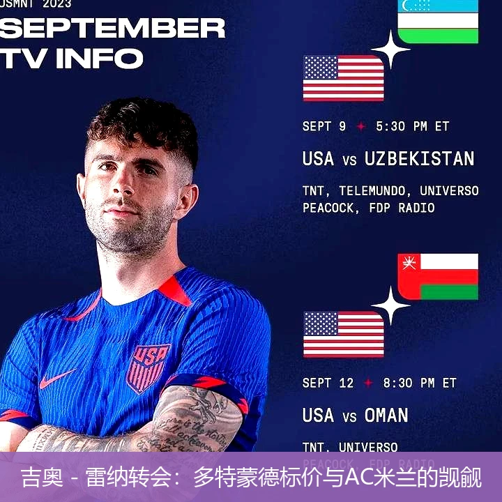 吉奥 - 雷纳转会：多特蒙德标价与AC米兰的觊觎